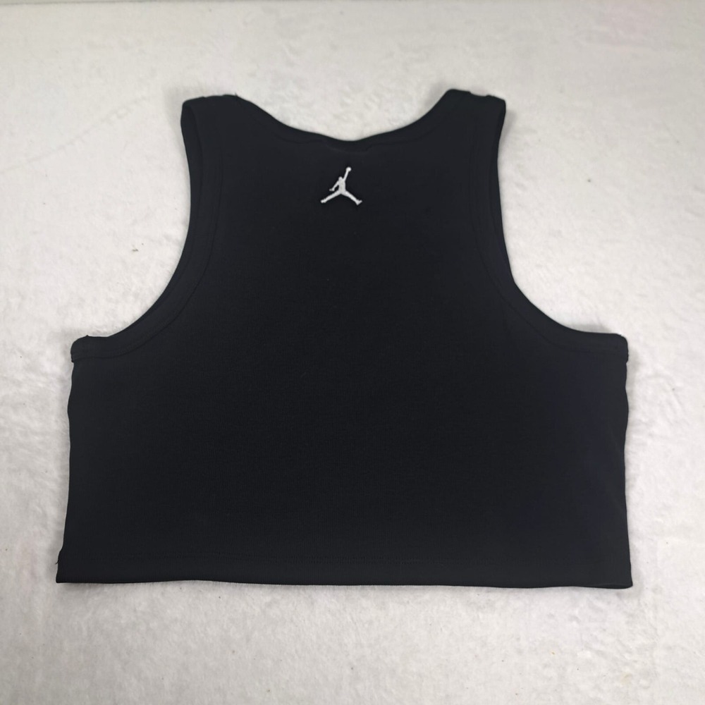 Air Jordan Women's Tank Top DX4700-010‎ Black SZ Large LG Brand New W/ Tags $42 - Picture 4 of 9